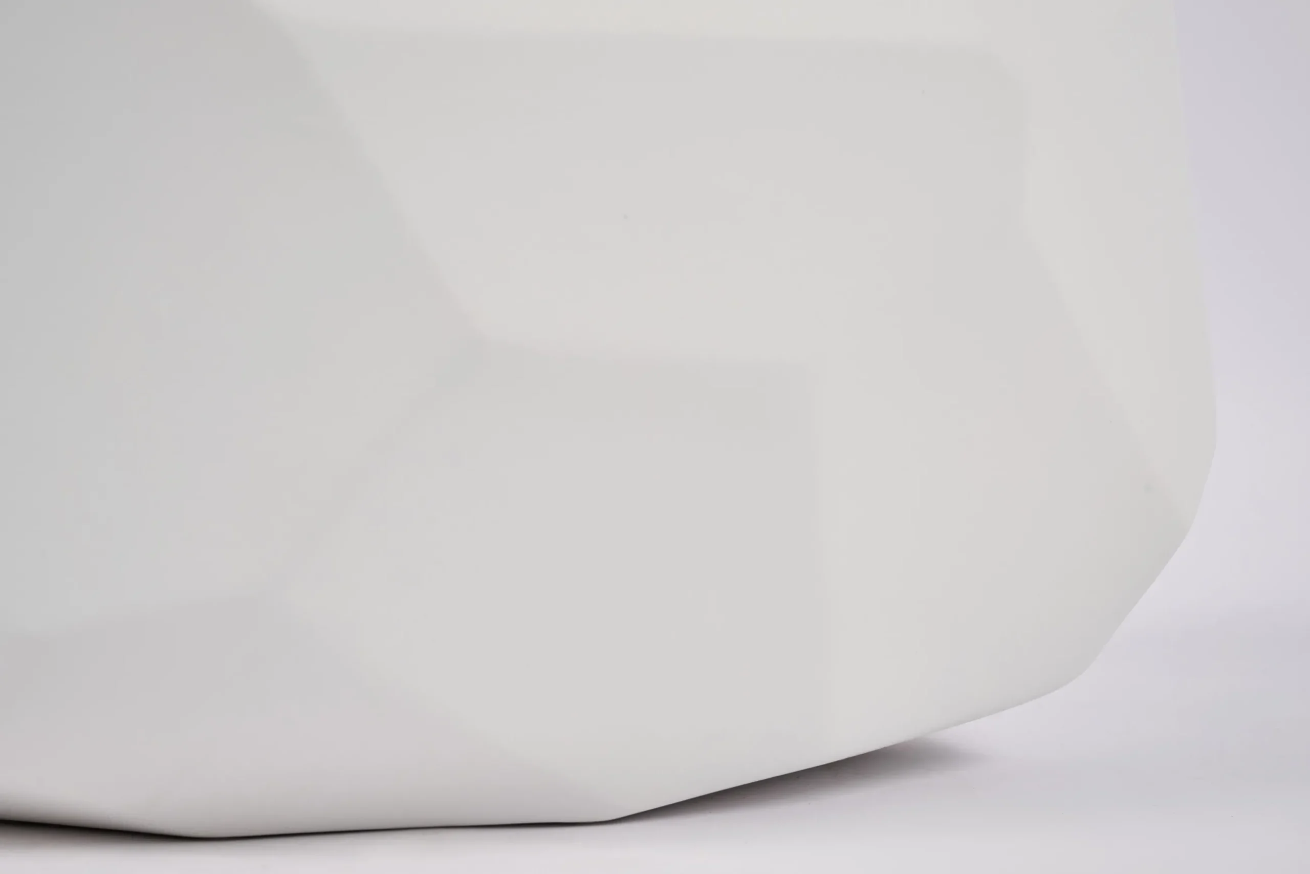 Belinda, Vase, Ceramic, White, Model 1