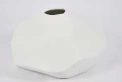 Belinda, Vase, Ceramic, White, Model 3
