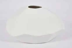 Belinda, Vase, Ceramic, White, Model 3