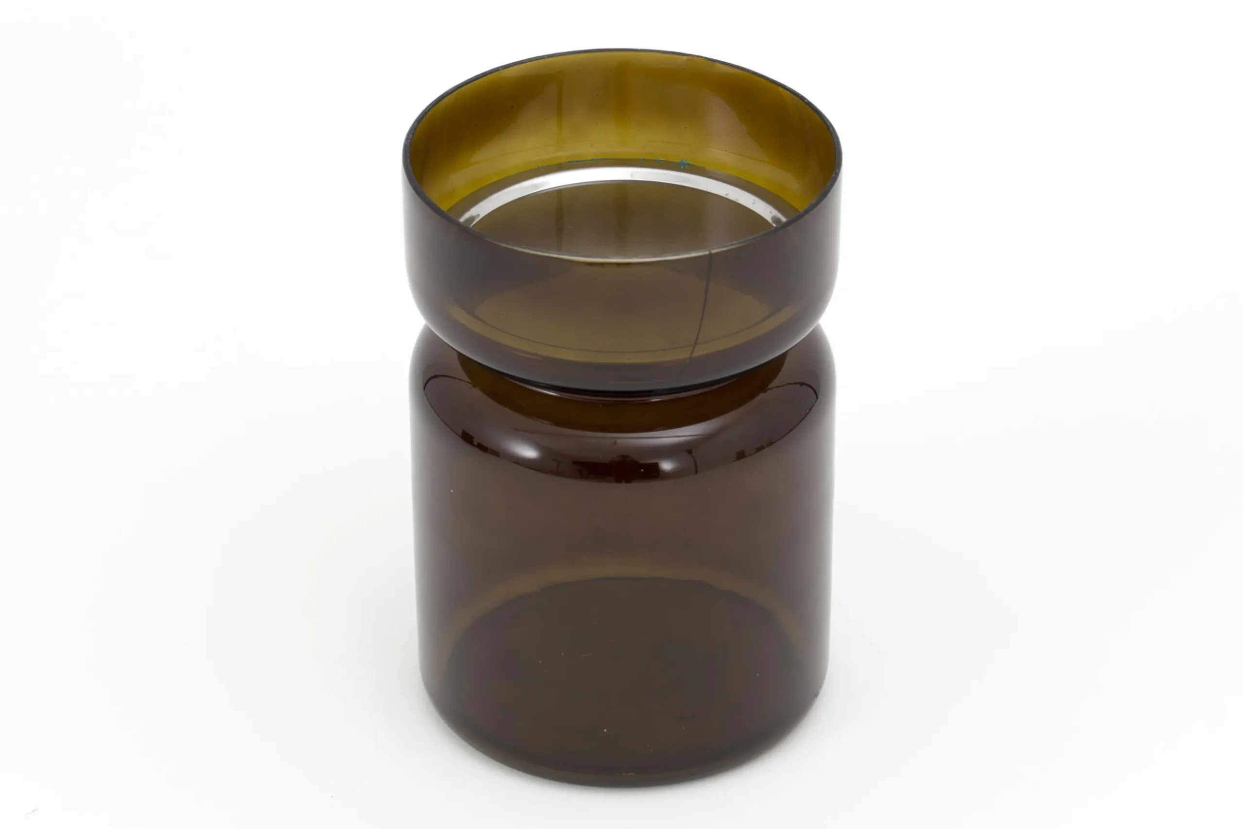Berami, Candlestick, Glass, Brown, L