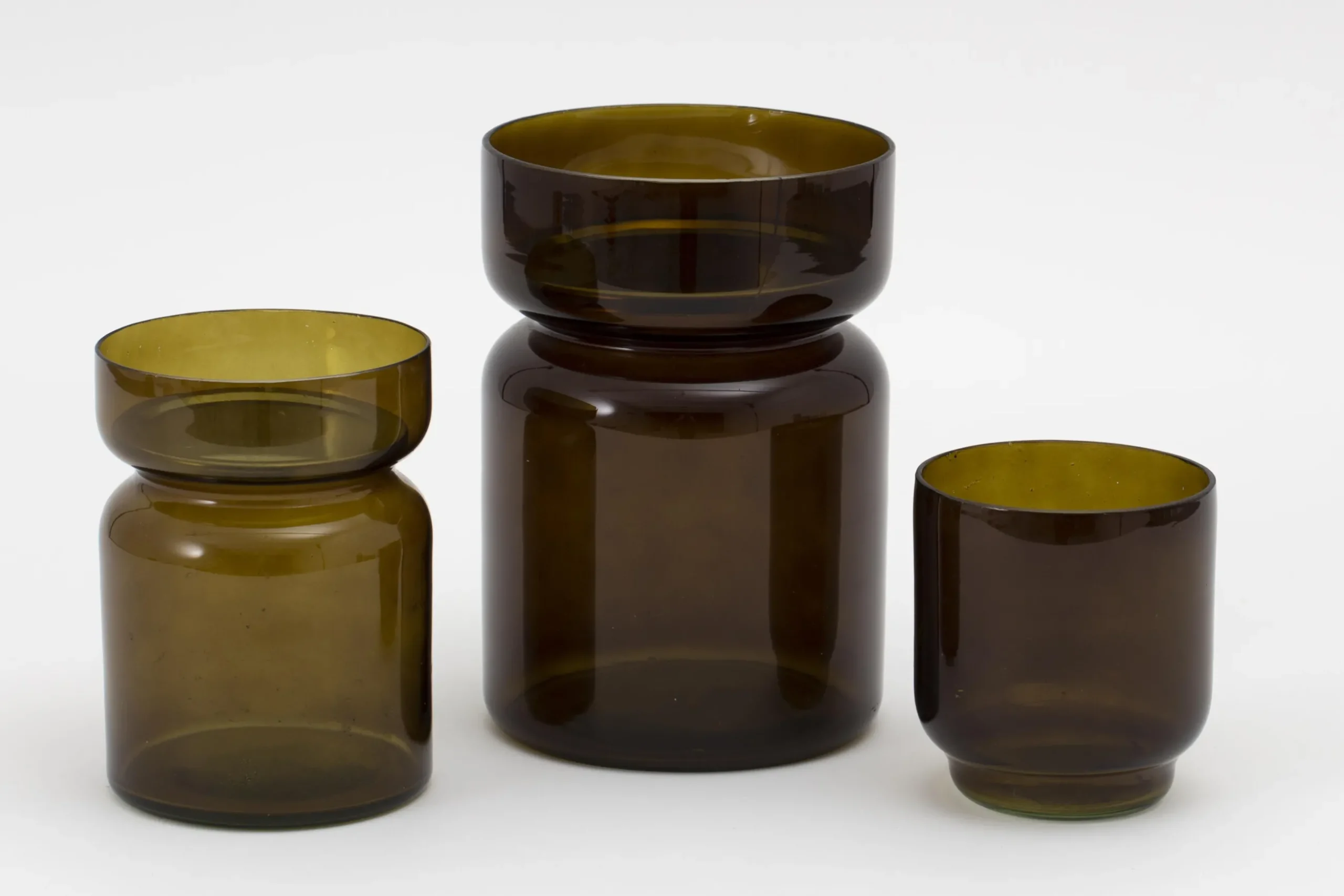 Berami, Candlestick, Glass, Brown, S