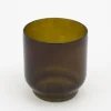 Berami, Tea Light Holder, Glass, Brown