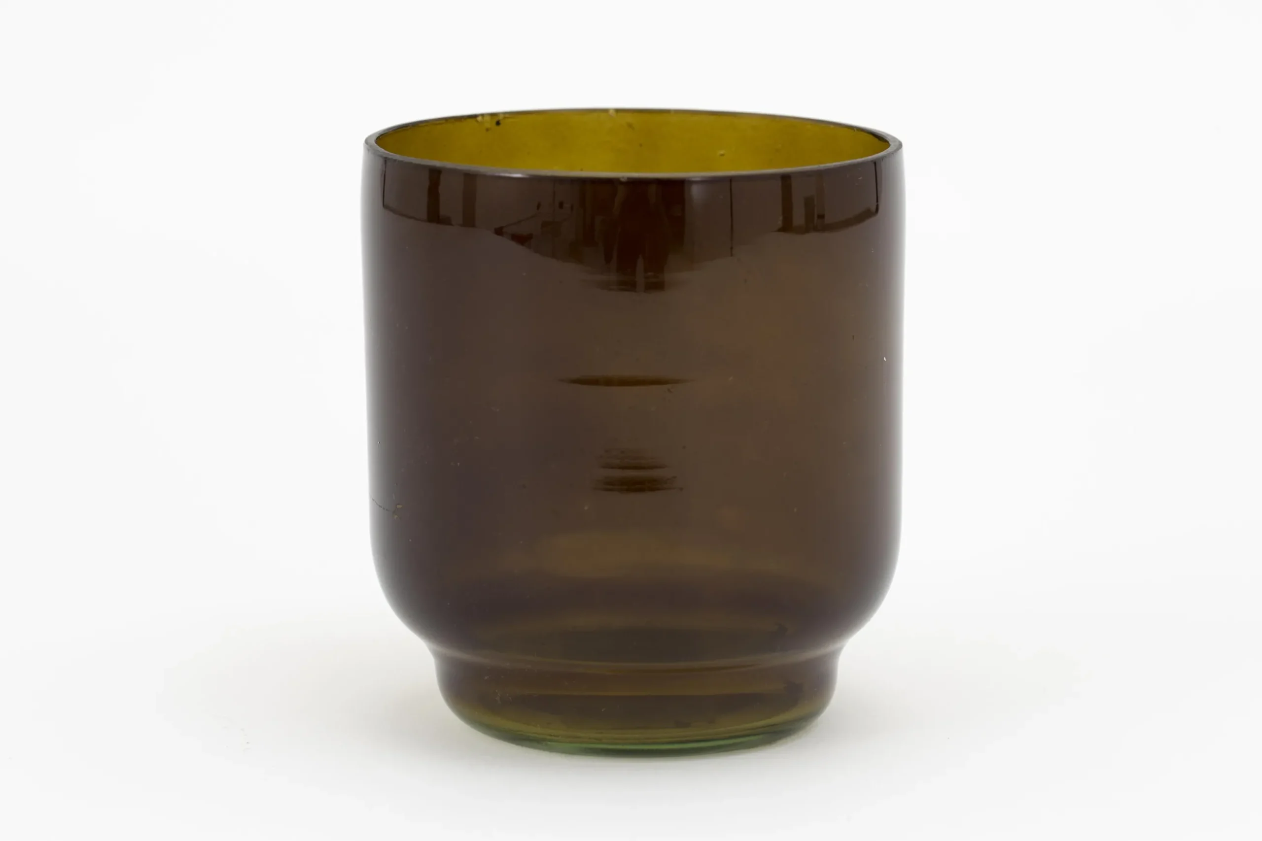 Berami, Tea Light Holder, Glass, Brown