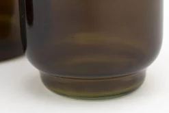 Berami, Tea Light Holder, Glass, Brown