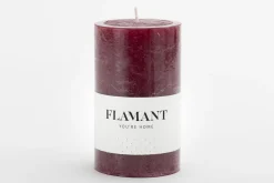 Beth, Candle, Colour Balmoral Red, 7X11,5Cm