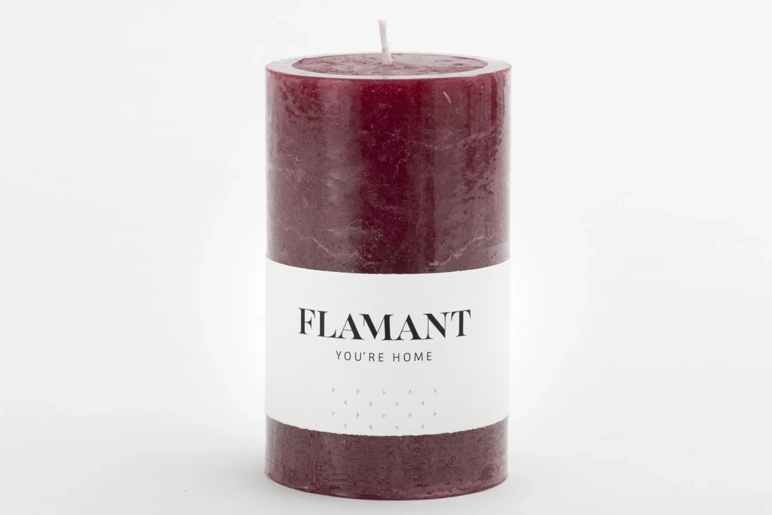 Beth, Candle, Colour Balmoral Red, 7X11,5Cm