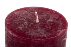 Beth, Candle, Colour Balmoral Red, 7X11,5Cm
