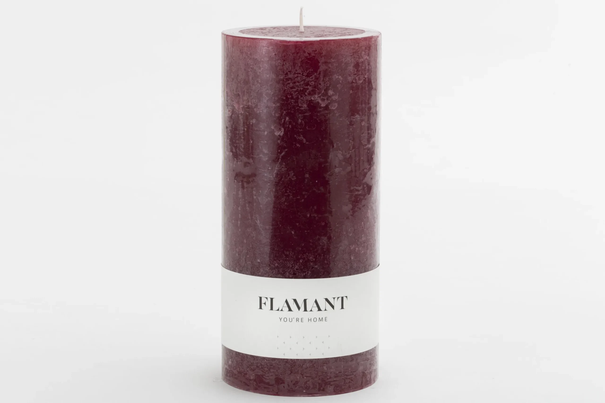 Beth, Candle, Colour Balmoral Red, 9X20Cm