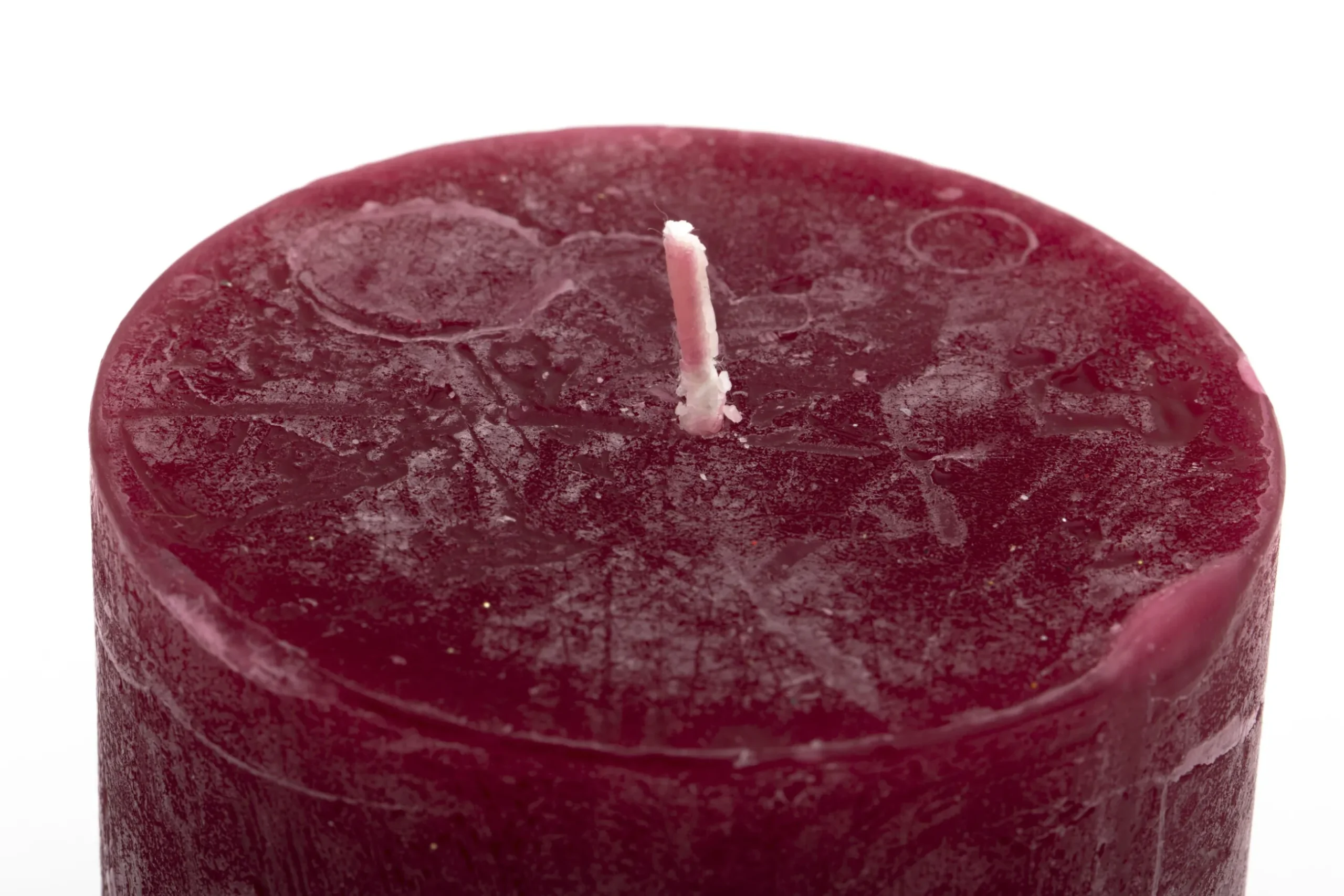 Beth, Candle, Colour Balmoral Red, 9X15Cm