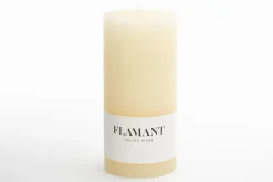 Beth, Candle, Colour Cream, 7X15Cm