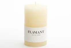Beth, Candle, Colour Cream, 7X11,5Cm