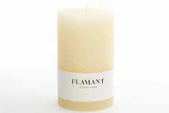 Beth, Candle, Colour Cream, 9X15Cm