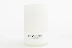 Beth, Candle, Colour White, 9X15Cm