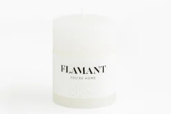 Beth, Candle, Colour White, 7X9Cm