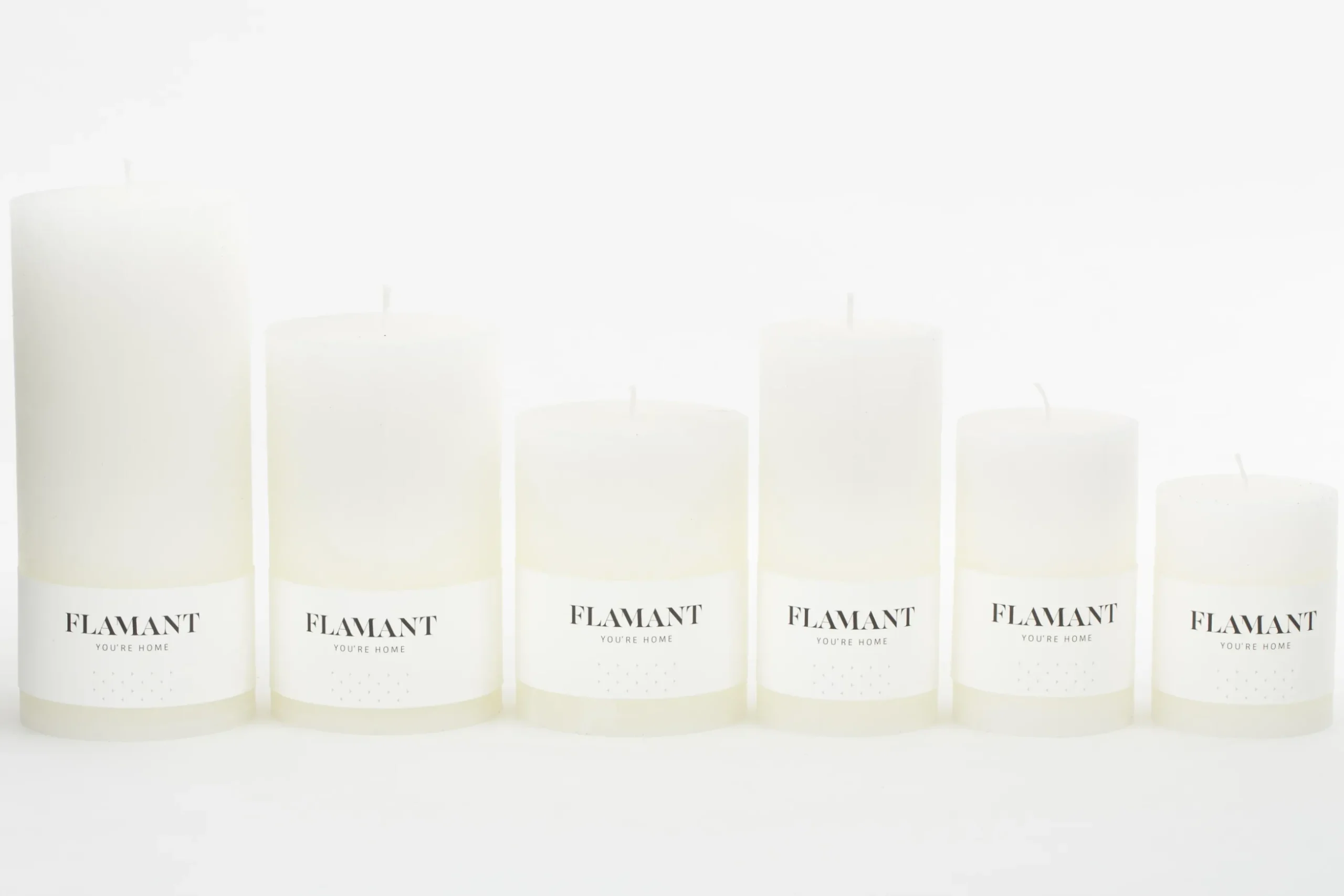Beth, Candle, Colour White, 7X9Cm