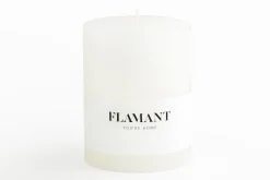 Beth, Candle, Colour White, 9X11,5Cm