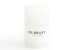 Beth, Candle, Colour White, 7X11,5Cm