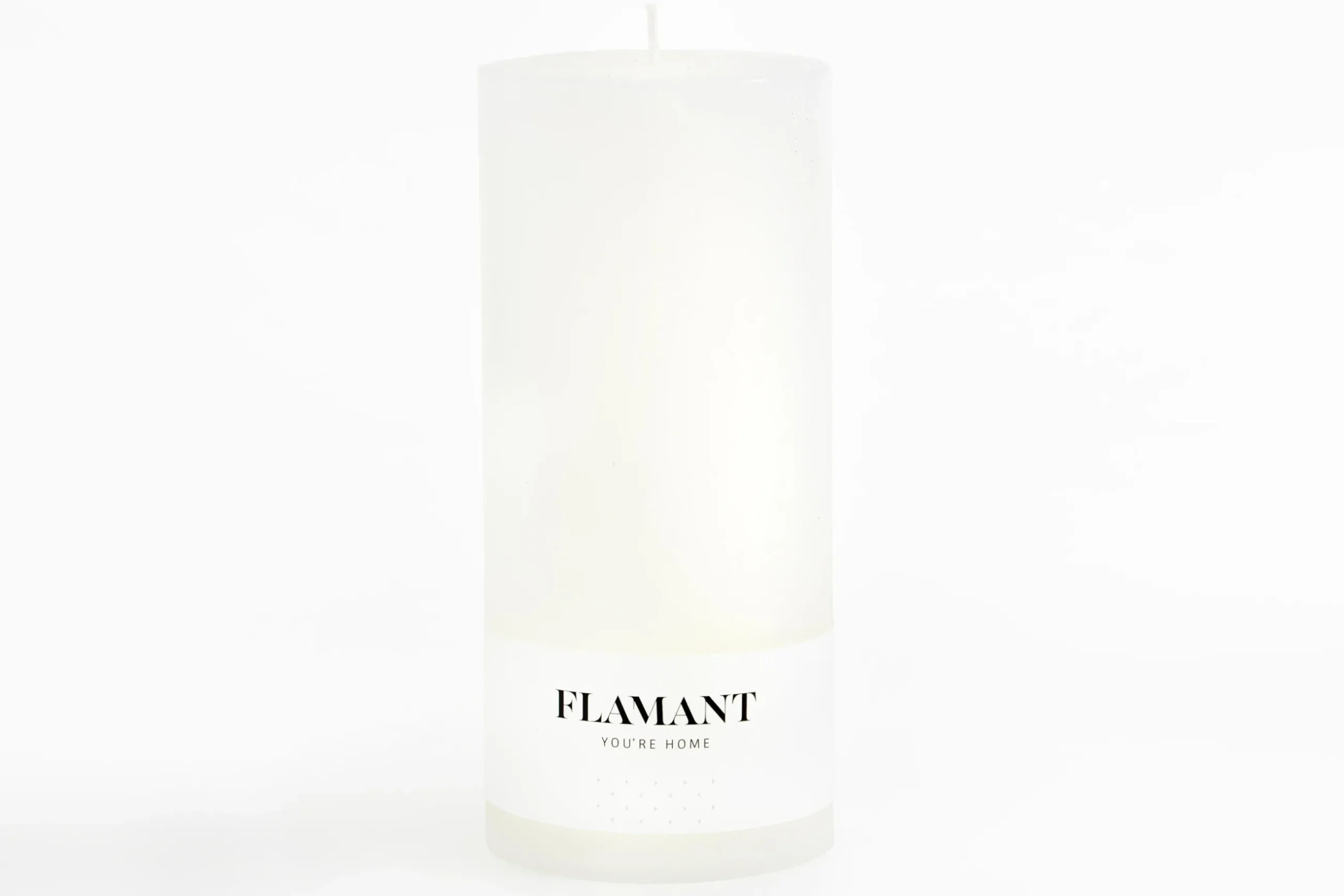 Beth, Candle, Colour White, 9X20Cm