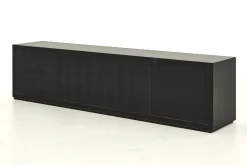 Bjorn, Tv Cabinet, Black, 2 Doors, 4 Drawers
