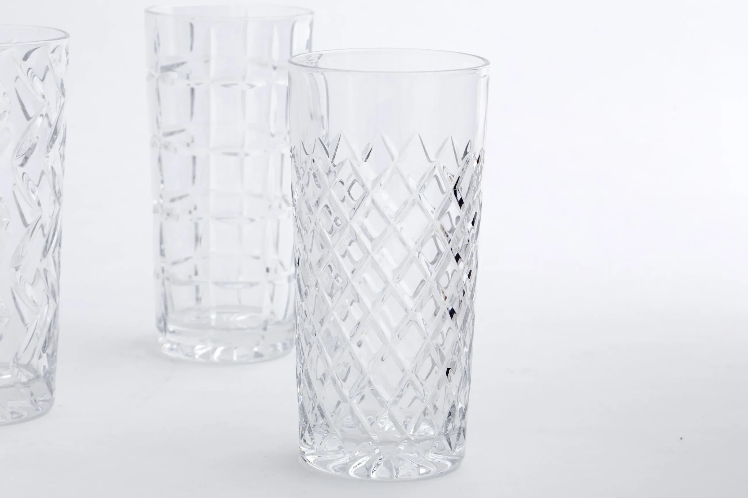 Bogart, Tall Glass, Hand-Cut, Set Of 6
