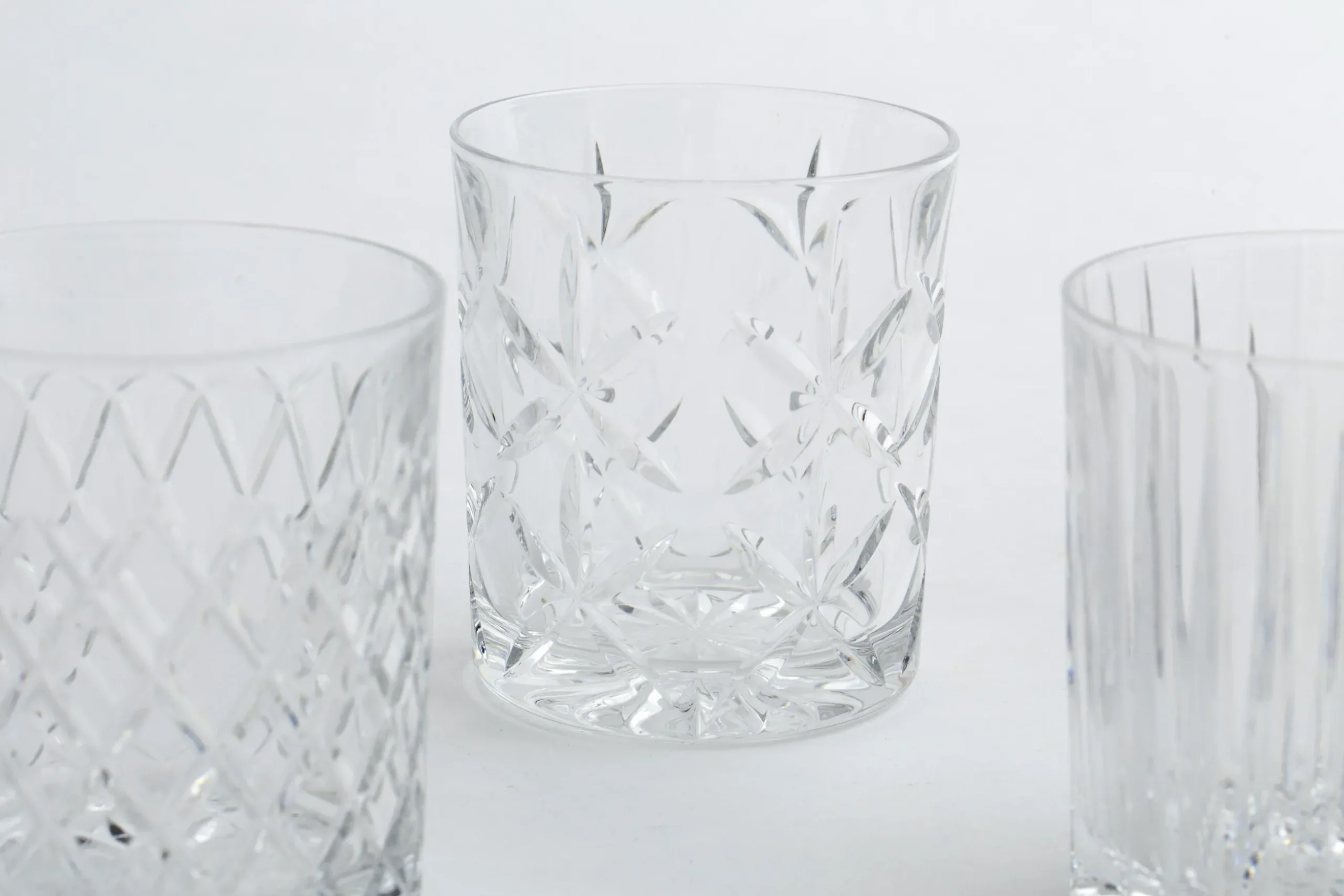 Bogart, Whiskey Glass, Hand-Cut, Set Of 6