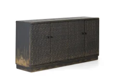 Bossa, Sideboard, 4 Doors, Carved