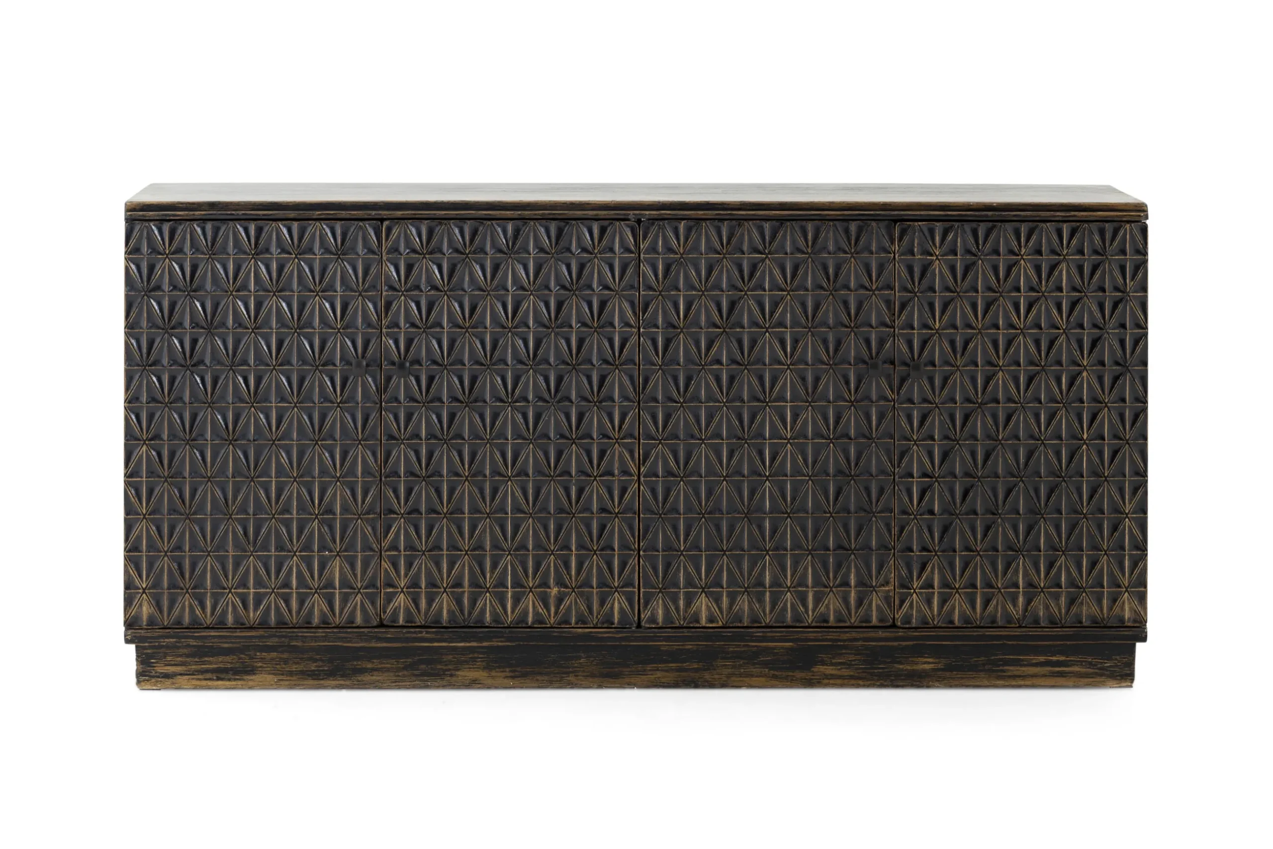 Bossa, Sideboard, 4 Doors, Carved