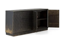 Bossa, Sideboard, 4 Doors, Carved