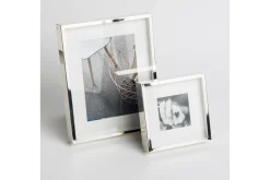 Boxs, Picture Frame, Silver-Plated And Lacquered, 13X18