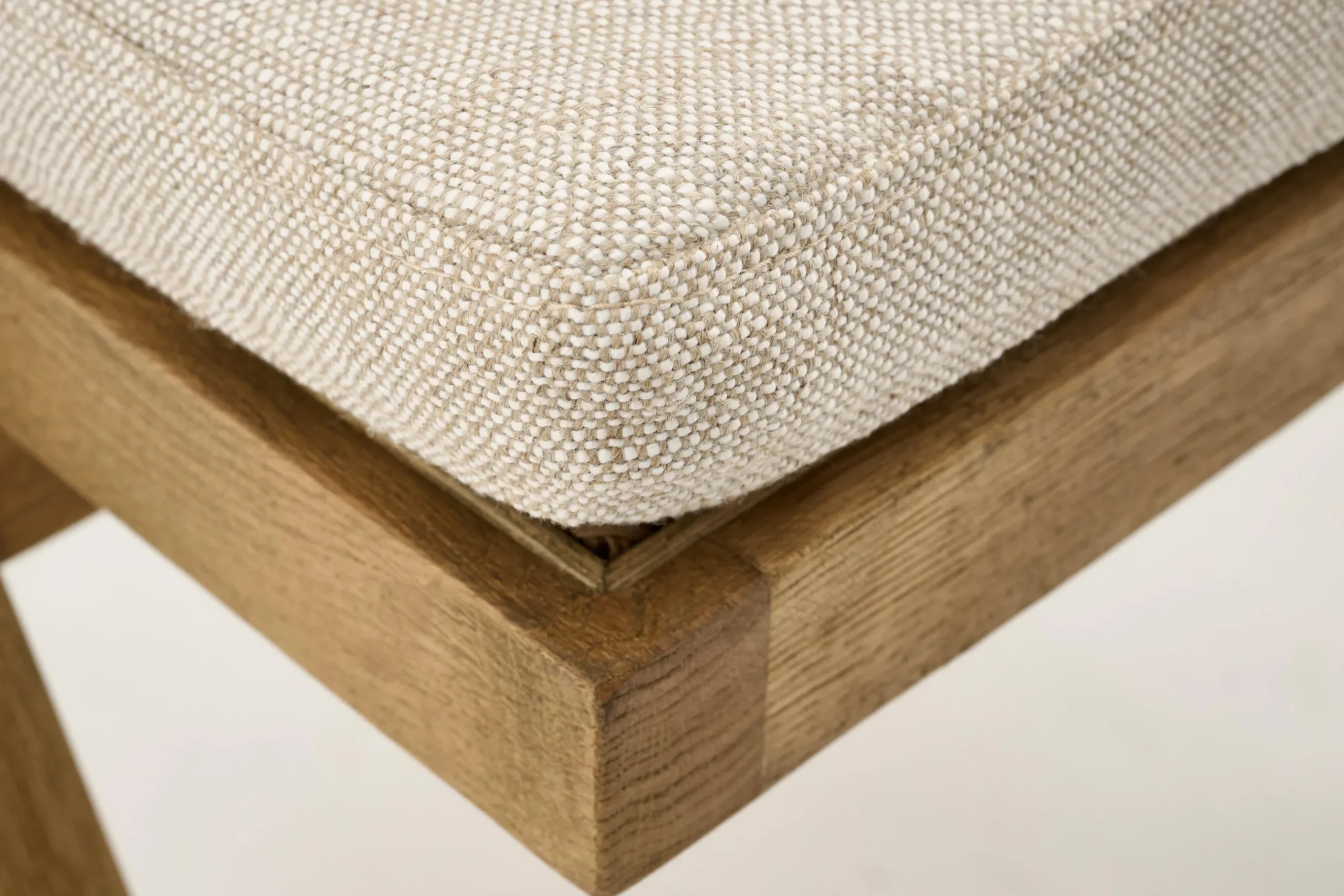 Bruno, Armchair, Oak, Reed, With Cushion