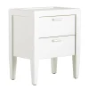 Cape Cod, Bedside Table, Pine Wood, White