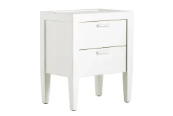 Cape Cod, Bedside Table, Pine Wood, White