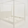 Cape Cod, Four-Poster Bed, White, 180 Cm
