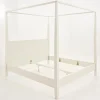 Cape Cod, Four-Poster Bed, White, 160 Cm