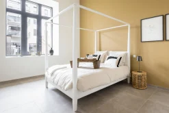 Cape Cod, Four-Poster Bed, White, 160 Cm