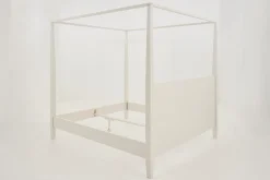 Cape Cod, Four-Poster Bed, White, 160 Cm