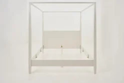Cape Cod, Four-Poster Bed, White, 160 Cm