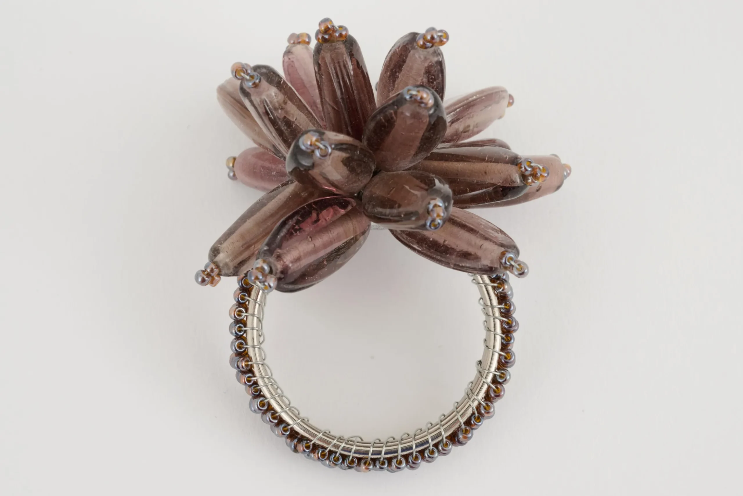 Carlea, Napkin Ring, Beads