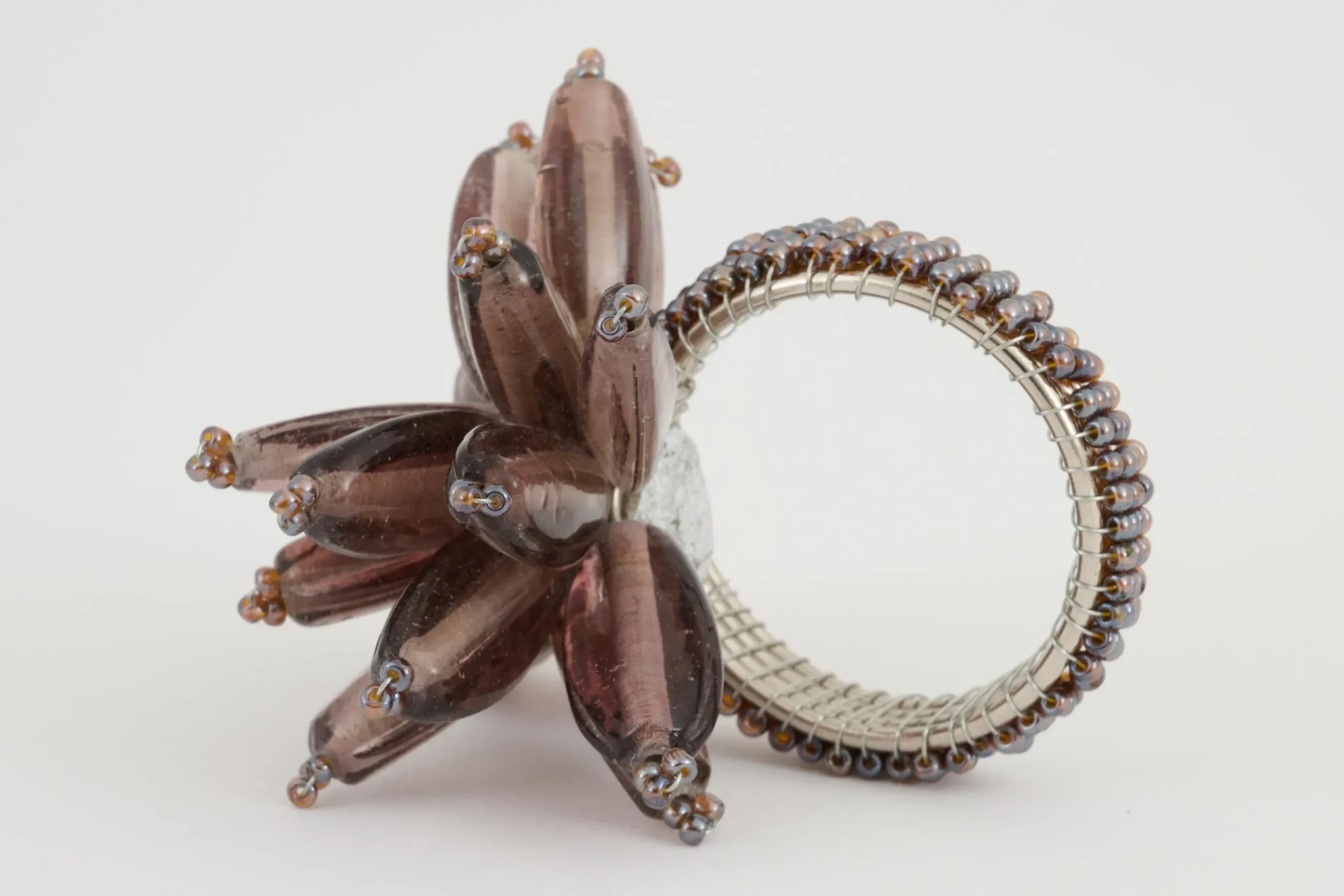Carlea, Napkin Ring, Beads