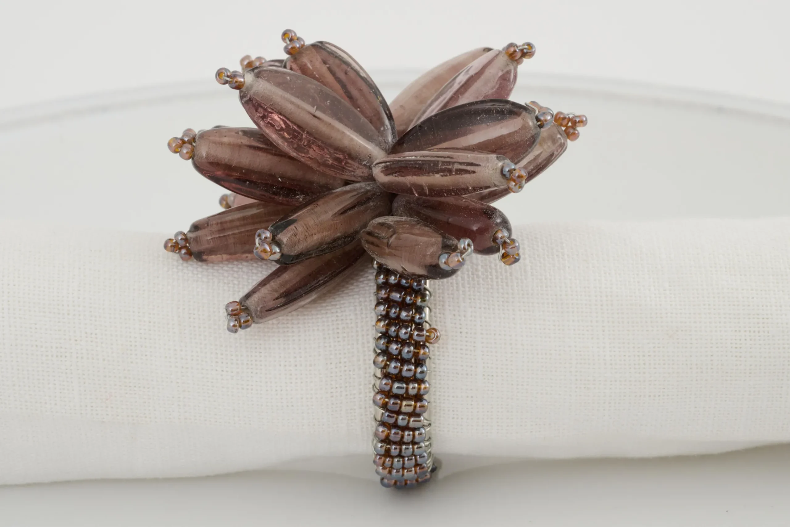 Carlea, Napkin Ring, Beads