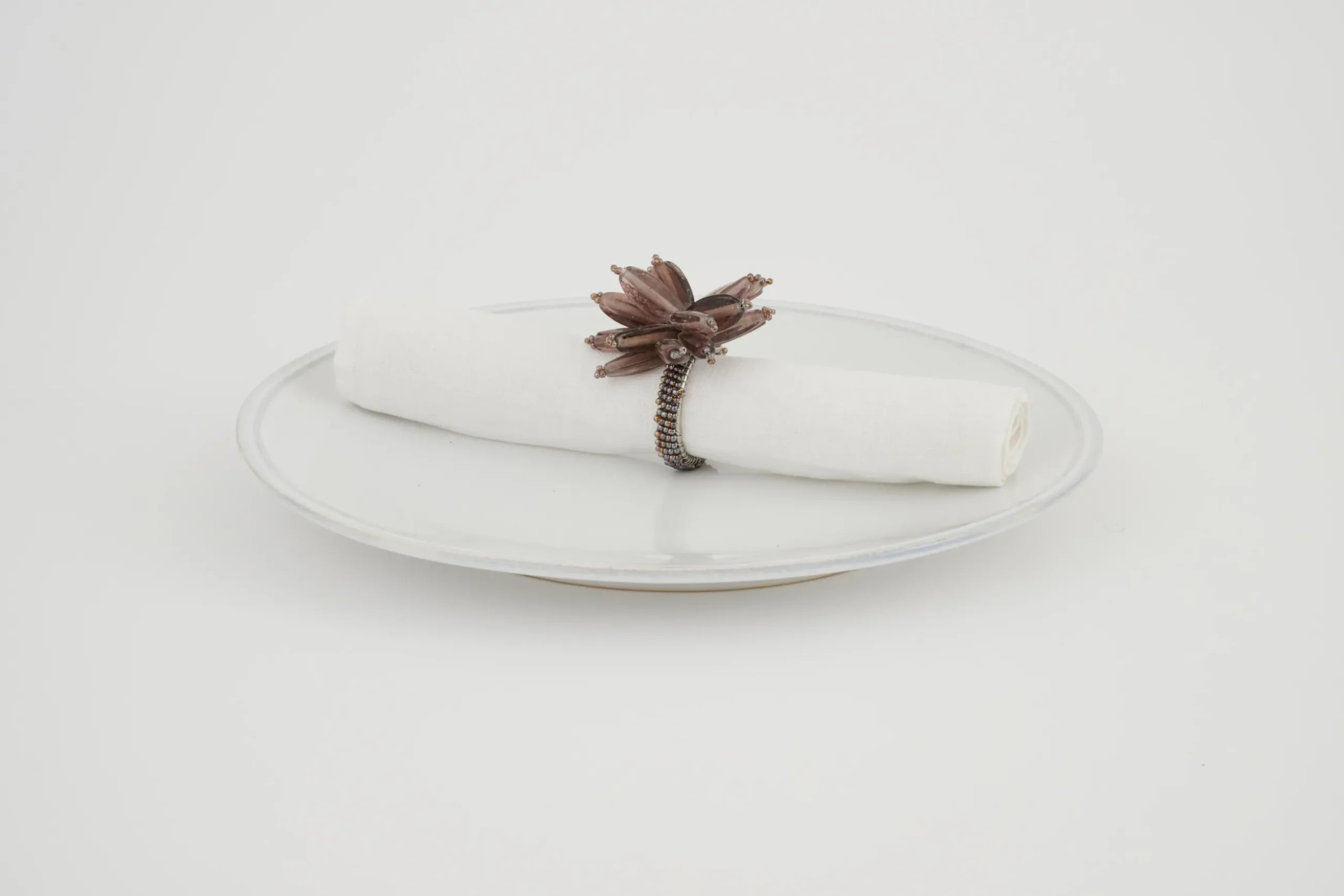 Carlea, Napkin Ring, Beads