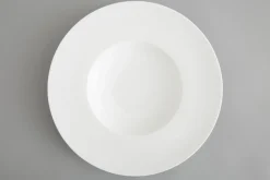 Cathy, Pasta Plate, Bone China, White