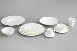 Cathy, Plate, Bone China, White, 19Cm