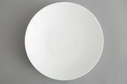 Cathy, Soup Plate, Bone China, White