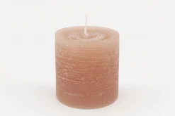 Celine, Candle, Colour Sienna Red, 7X8Cm