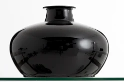 Chiaz, Vase, Glass, Black