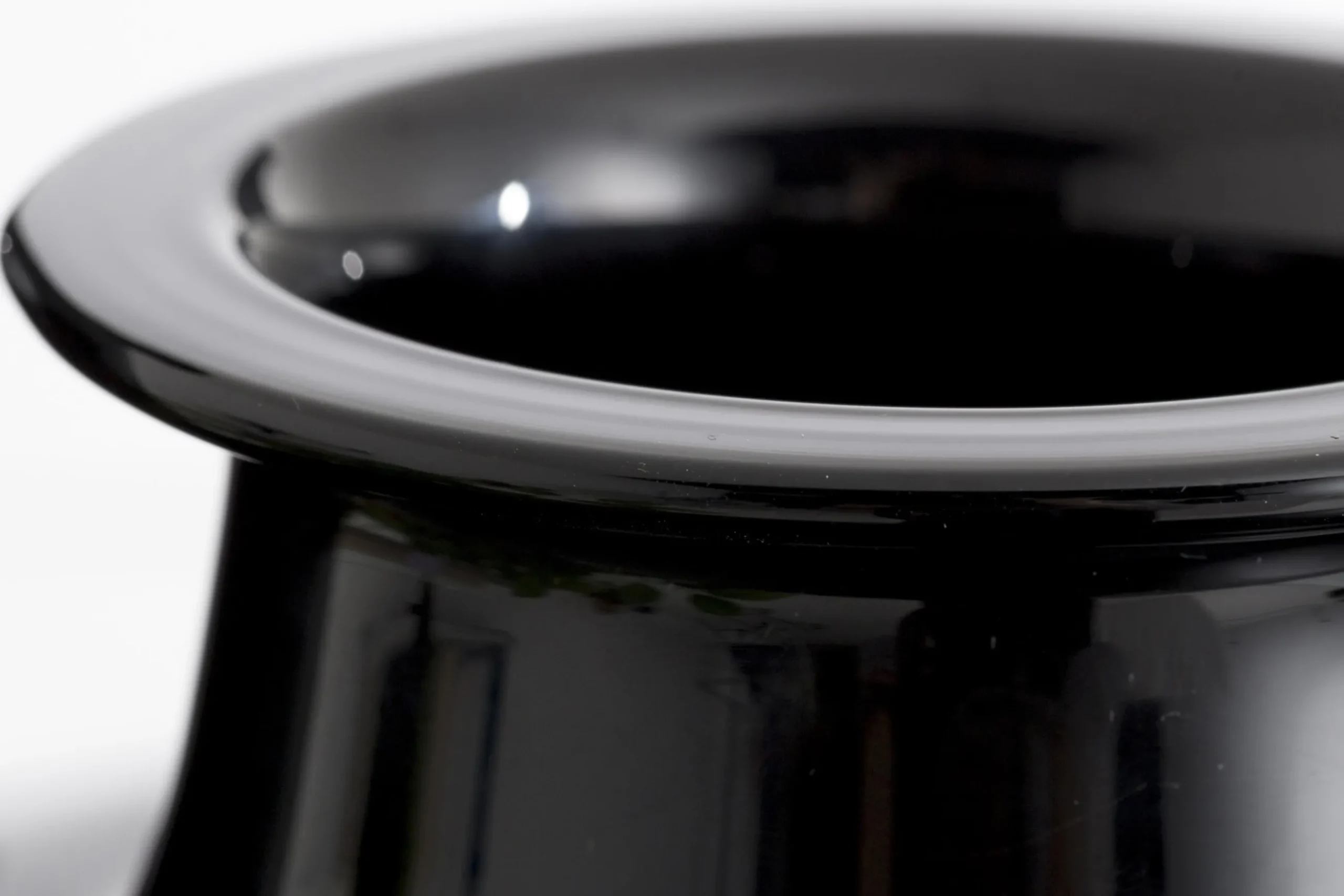 Chiaz, Vase, Glass, Black