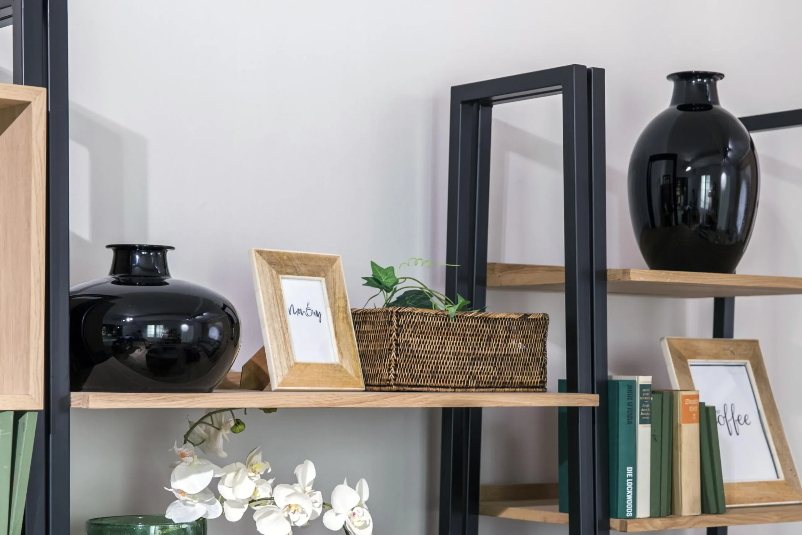 Chiaz, Vase, Glass, Black