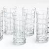 Chopin, Tall Glass, Hand-Cut, Set Of 6