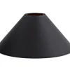 Circum, Lampshade, Black And Gold, Conical, 30 Cm